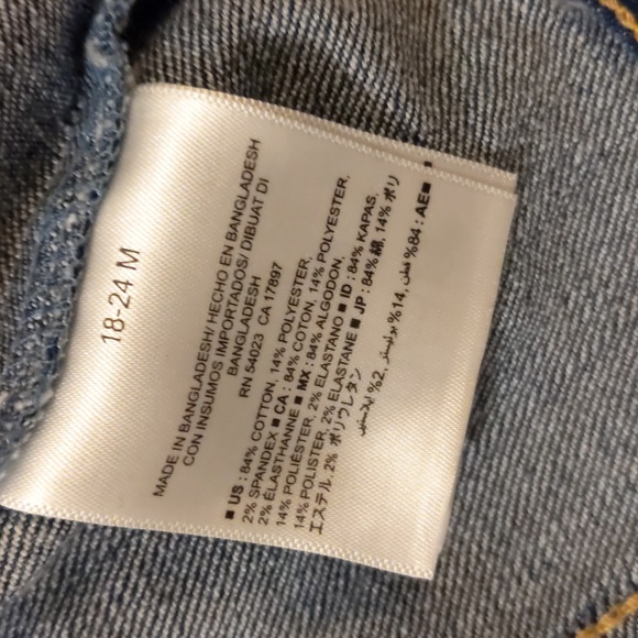 Old navy denim jacket size 18-24 months - Picture 8 of 11